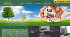 Desktop Screenshot of anupamproperties.com