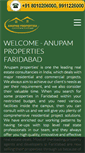 Mobile Screenshot of anupamproperties.com